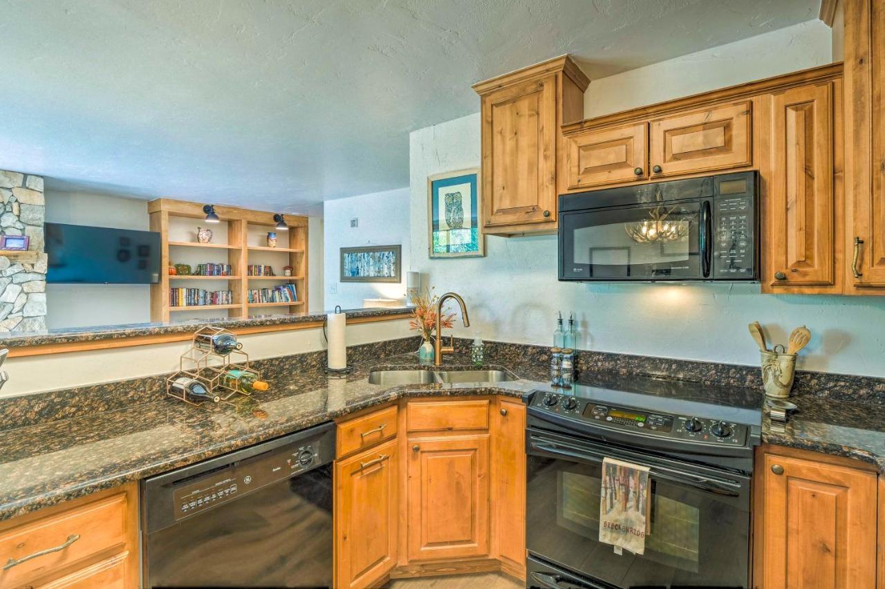 Peak 9 Condo With Balcony Walk To Gondola And Main St Breckenridge Exterior photo